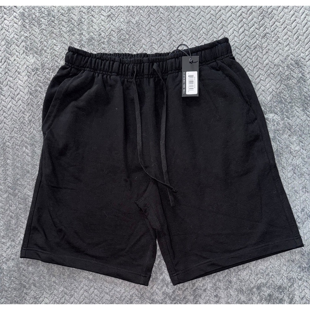 American Tall Men's‎ Black Shorts size Medium Tall NWT